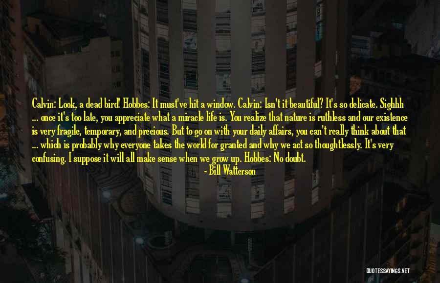 Appreciate Your Life Quotes By Bill Watterson Appreciate Your Life Quotes By Bill Watterson
