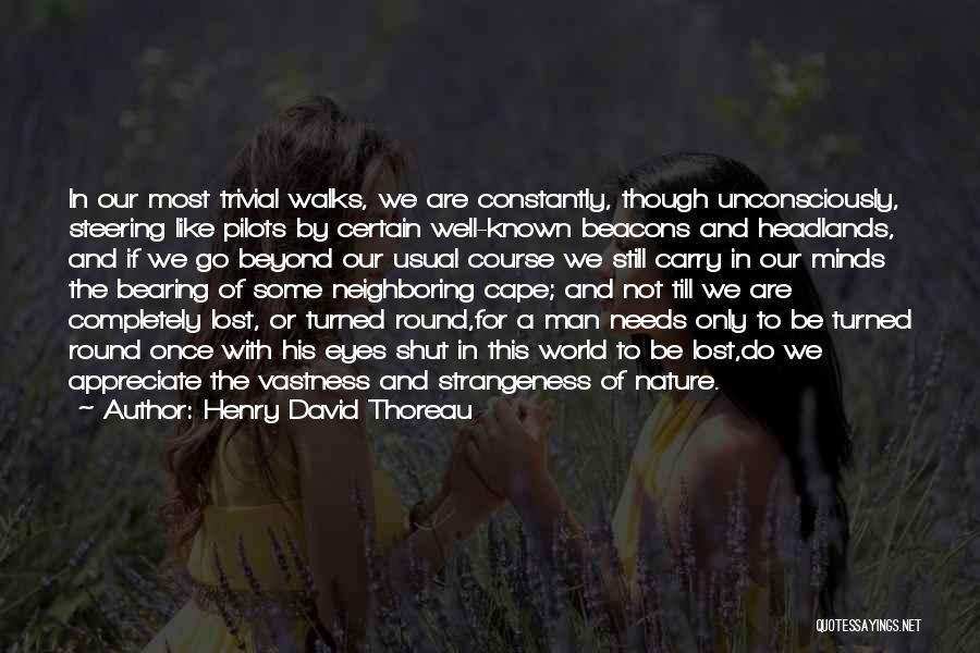 Appreciate Your Man Quotes By Henry David Thoreau