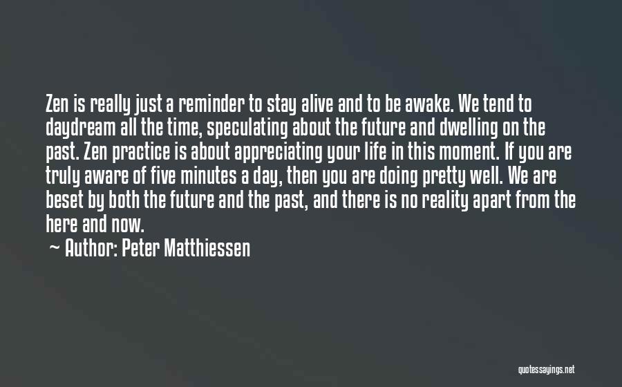 Appreciating Time With Someone Quotes By Peter Matthiessen