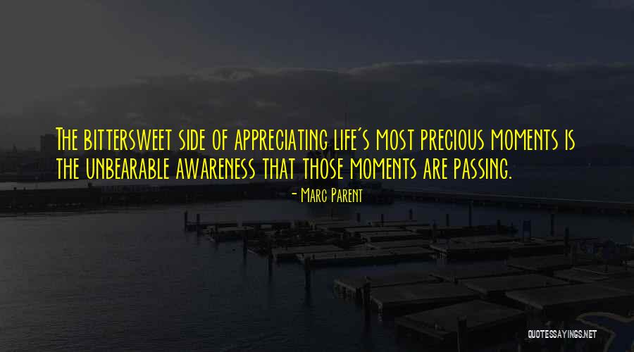 Appreciating Your Life Quotes By Marc Parent