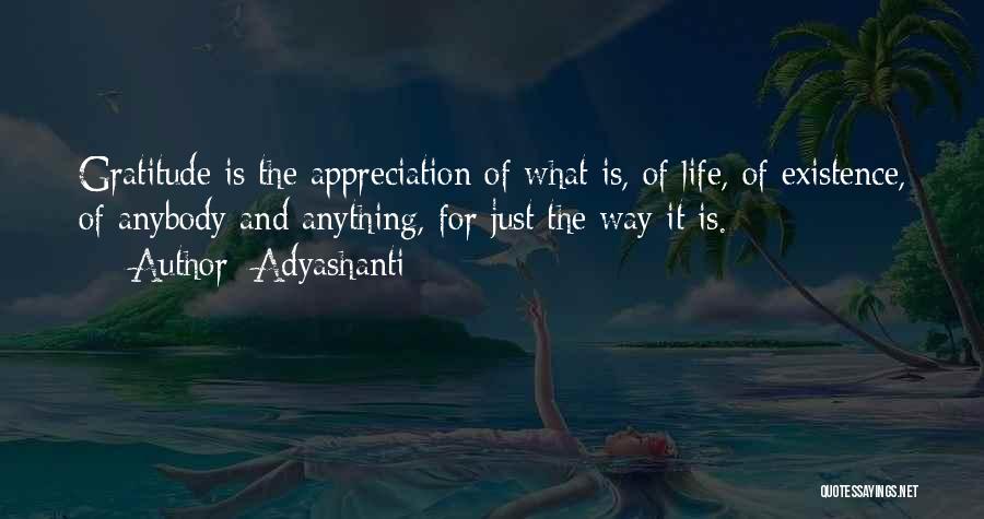 Appreciation And Gratitude Quotes By Adyashanti