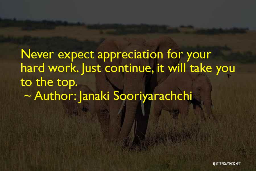 Appreciation For Success Quotes By Janaki Sooriyarachchi