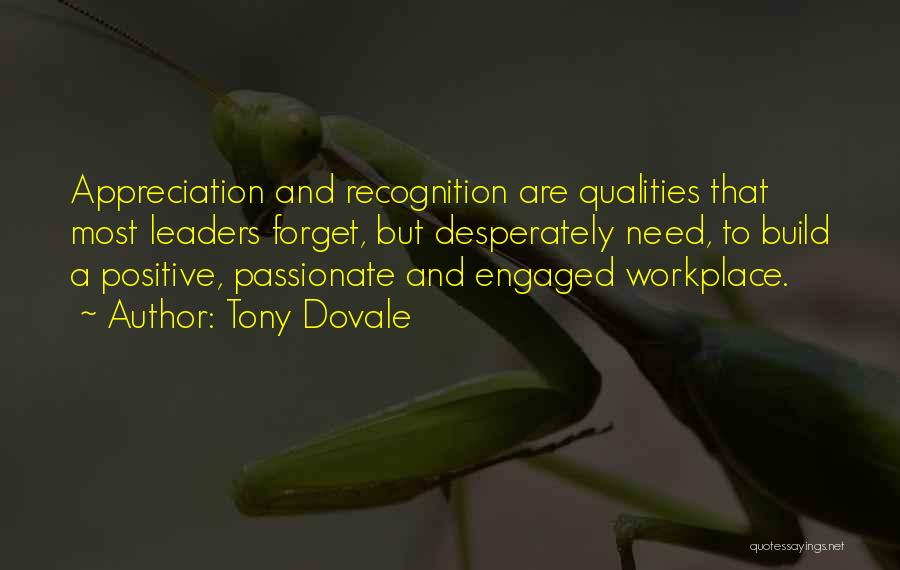 Appreciation For Success Quotes By Tony Dovale