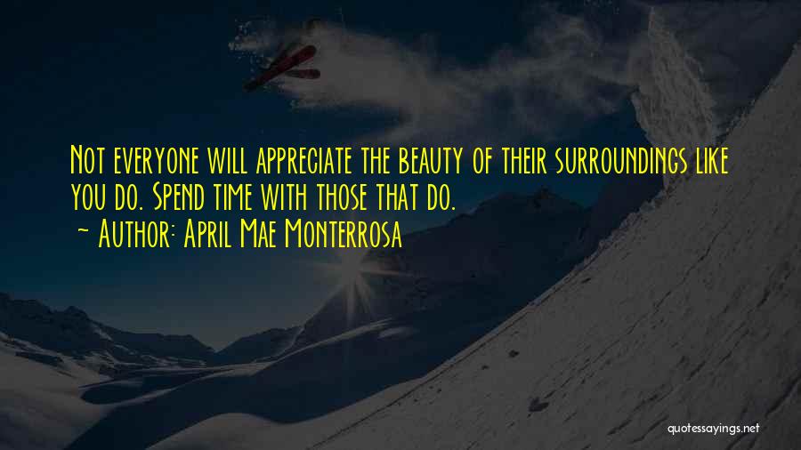 Appreciation Of Nature Quotes By April Mae Monterrosa