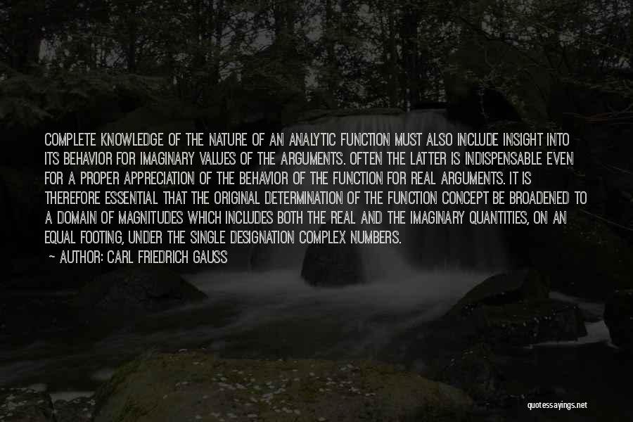 Appreciation Of Nature Quotes By Carl Friedrich Gauss
