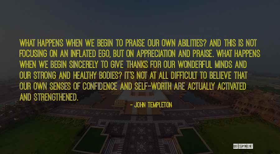 Appreciation Thanks Quotes By John Templeton Appreciation Thanks Quotes By John Templeton