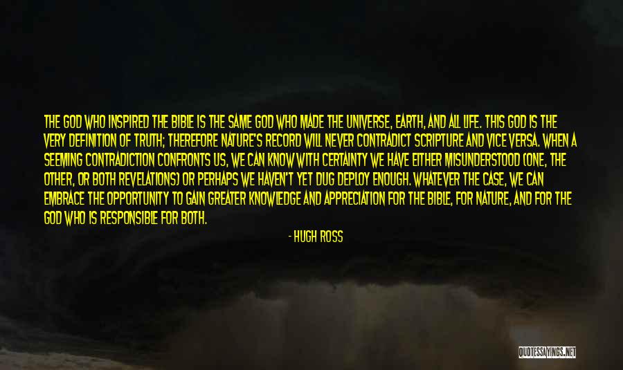 Appreciation To God Quotes By Hugh Ross Appreciation To God Quotes By Hugh Ross