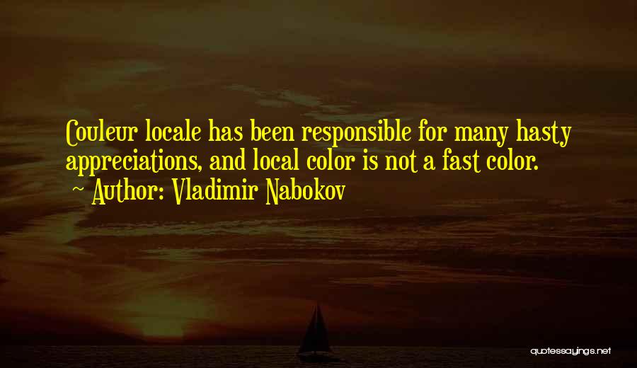 Appreciations Quotes By Vladimir Nabokov