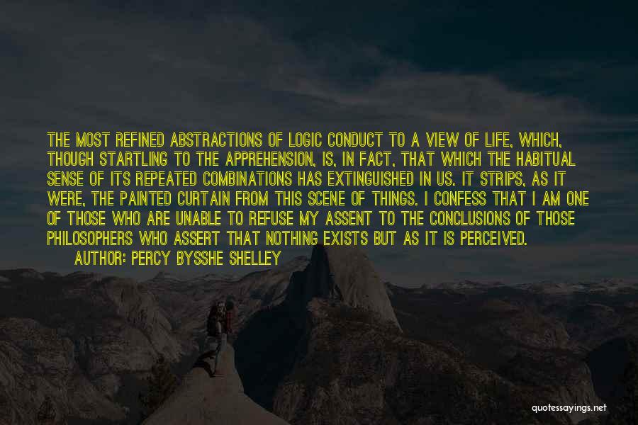 Apprehension Quotes By Percy Bysshe Shelley