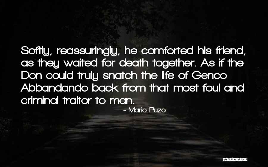 Apprehensions At The Southern Quotes By Mario Puzo Apprehensions At The Southern Quotes By Mario Puzo