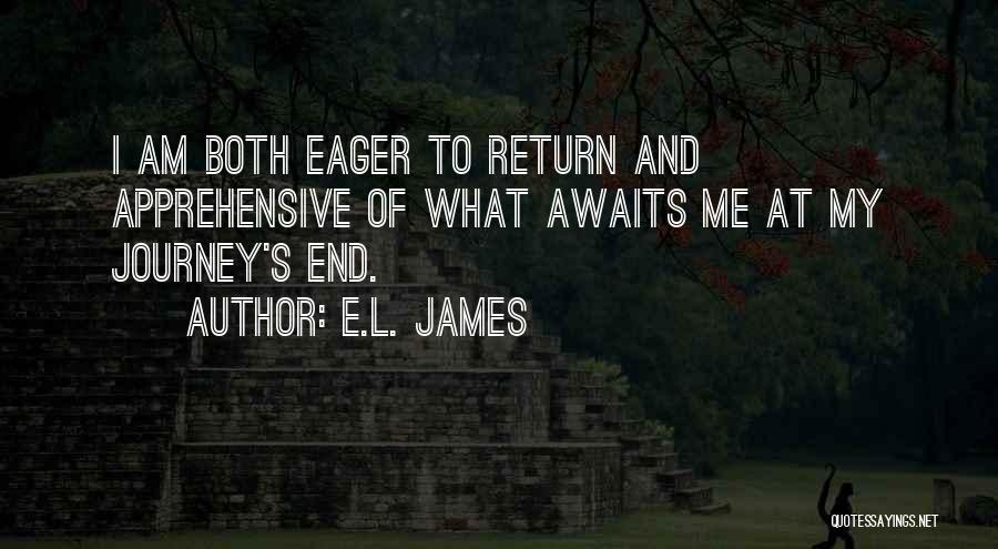 Apprehensive Quotes By E.L. James