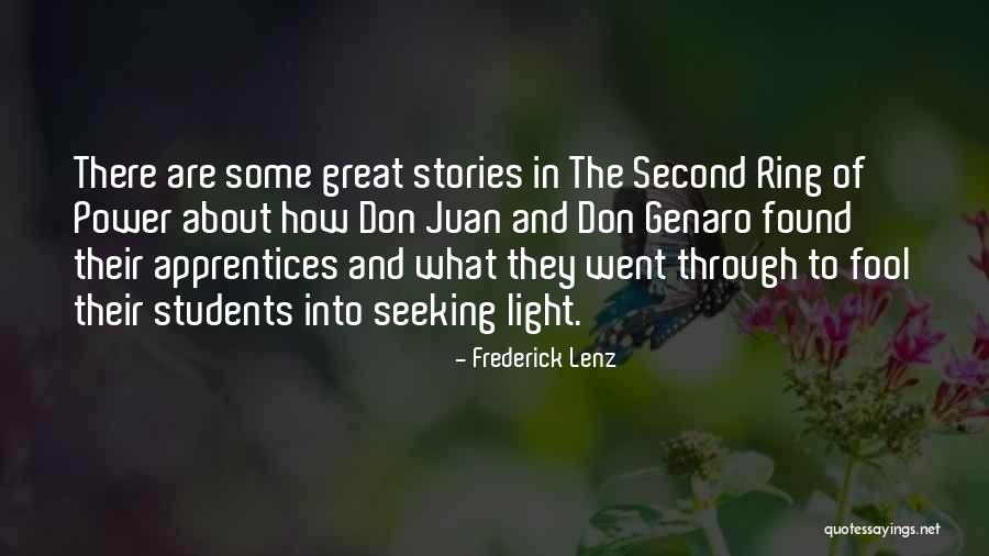 Apprentices Quotes By Frederick Lenz Apprentices Quotes By Frederick Lenz