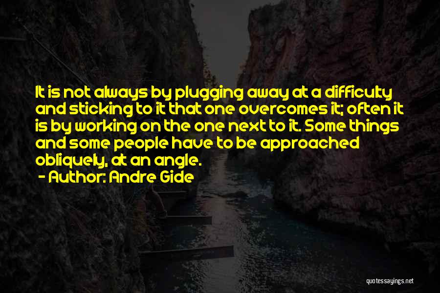 Approached Quotes By Andre Gide