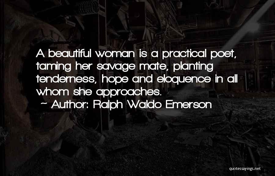 Approaches Love Quotes By Ralph Waldo Emerson