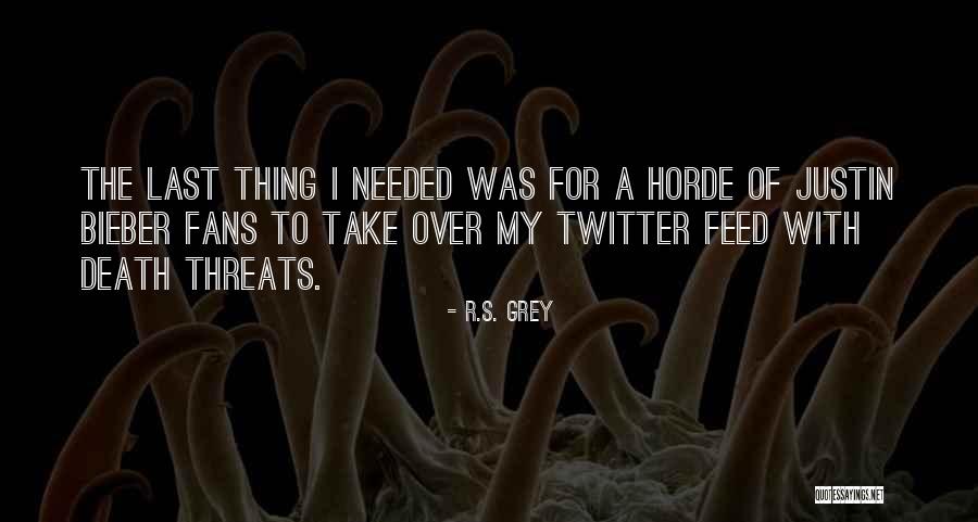 Approaching Birthdays Quotes By R.S. Grey Approaching Birthdays Quotes By R.S. Grey
