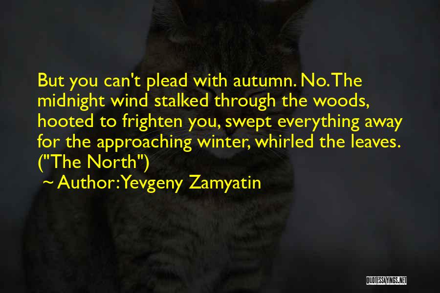 Approaching Fall Quotes By Yevgeny Zamyatin