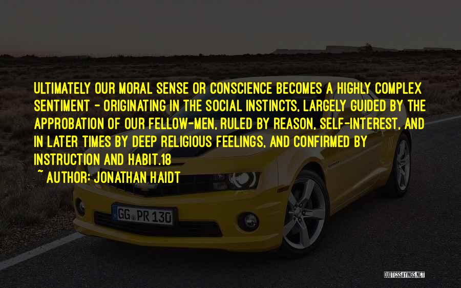 Approbation Quotes By Jonathan Haidt