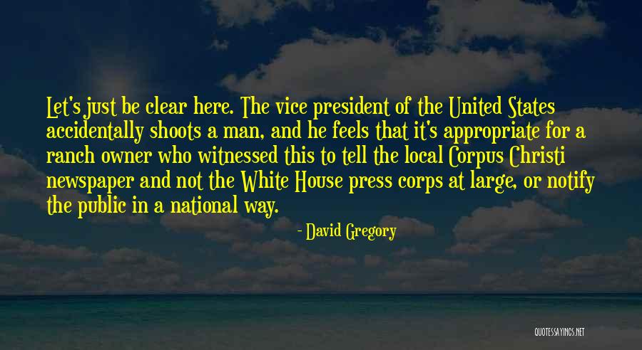 Appropriate Quotes By David Gregory Appropriate Quotes By David Gregory
