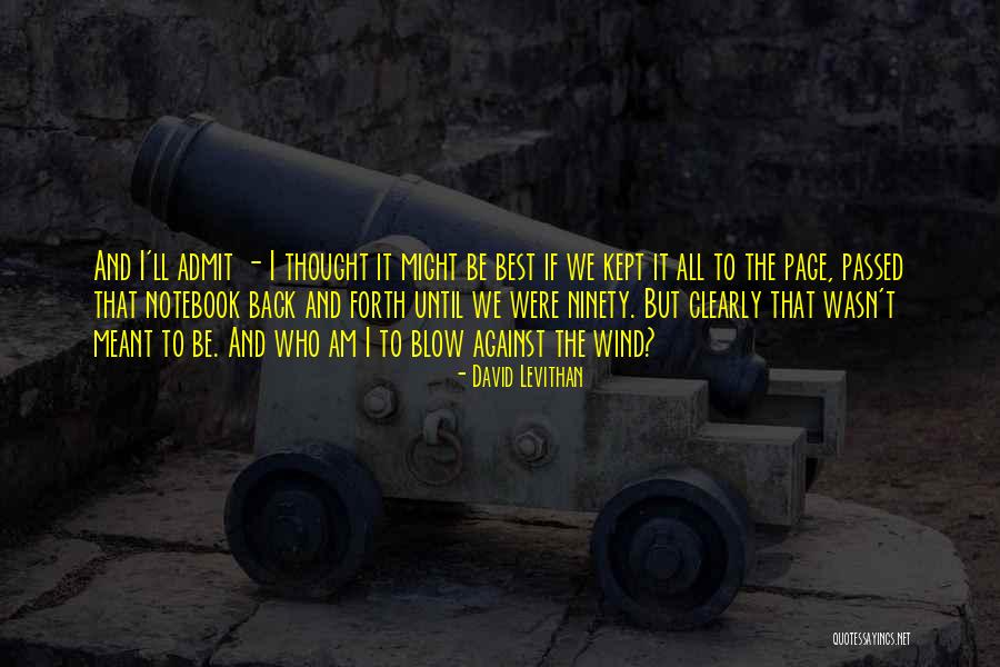 Appropriated Funds Quotes By David Levithan Appropriated Funds Quotes By David Levithan
