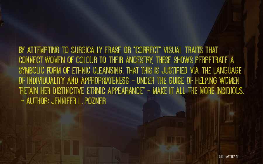 Appropriateness Quotes By Jennifer L. Pozner