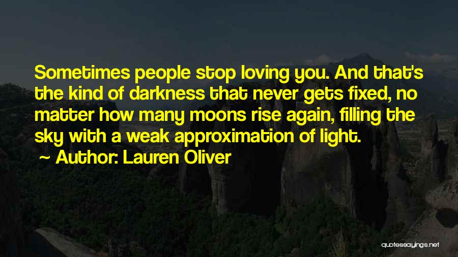 Approximation Quotes By Lauren Oliver