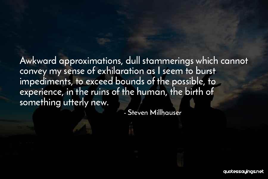 Approximations Quotes By Steven Millhauser Approximations Quotes By Steven Millhauser
