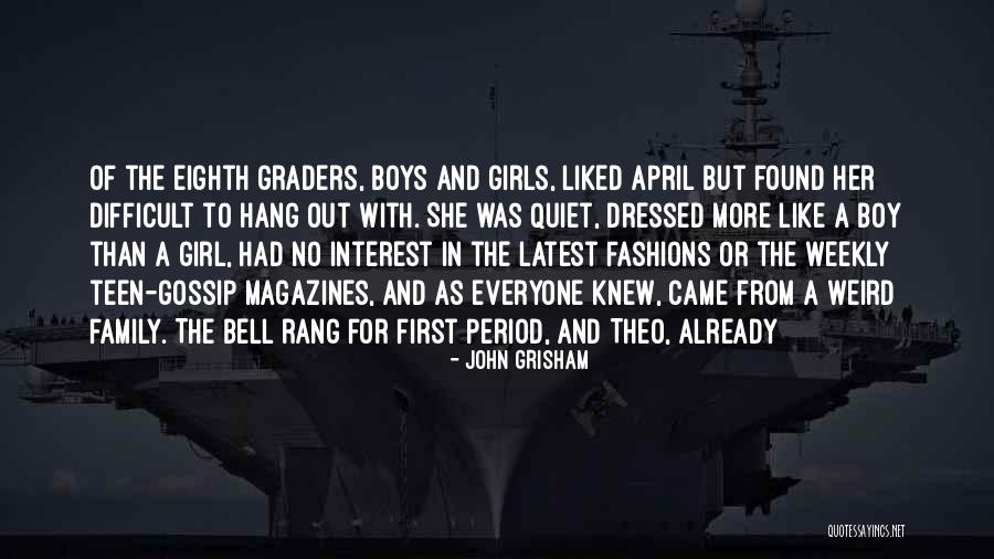 April Boys Quotes By John Grisham April Boys Quotes By John Grisham