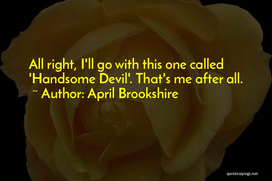 April Brookshire Quotes 1352096
