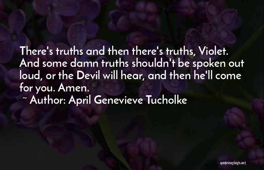 April Genevieve Tucholke Quotes 866840