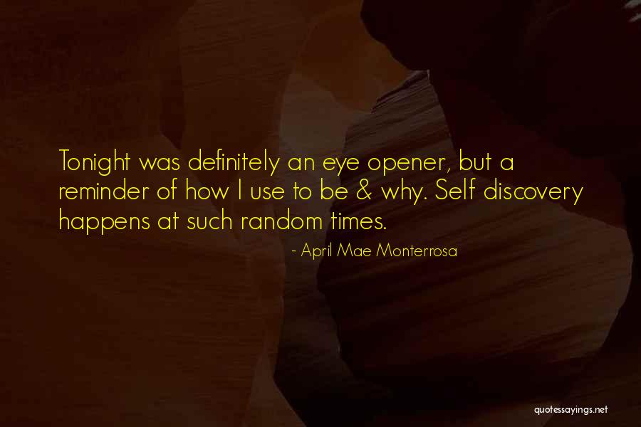 April Mae Monterrosa Quotes 797017