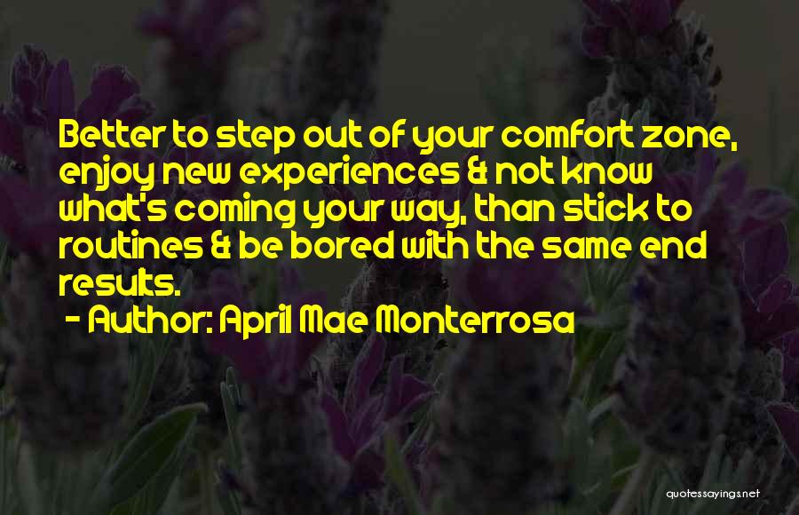 April Mae Monterrosa Quotes 928197