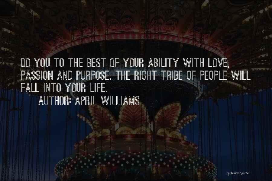 April WIlliams Quotes 904361