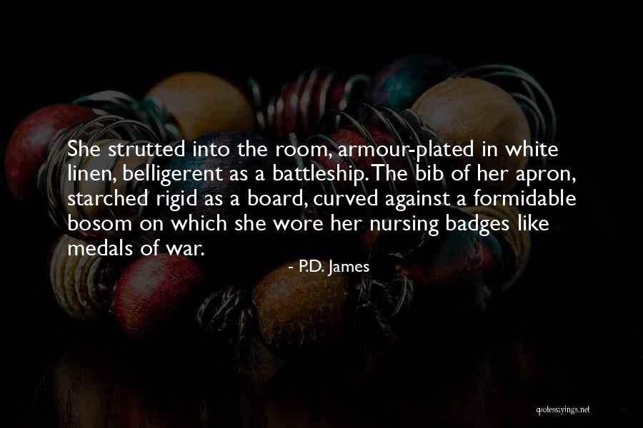 Apron Quotes By P.D. James