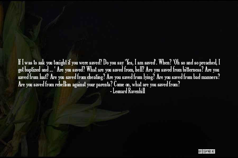 Apronful Quotes By Leonard Ravenhill Apronful Quotes By Leonard Ravenhill