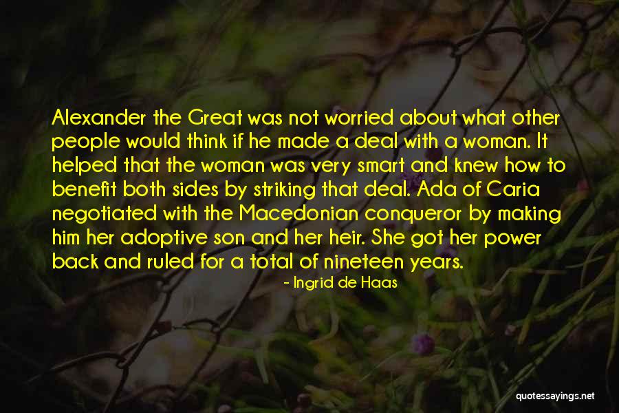 Aprovecharse Crucigrama Quotes By Ingrid De Haas