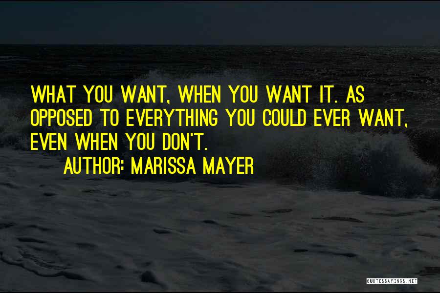 Apunto De Mandarina Quotes By Marissa Mayer
