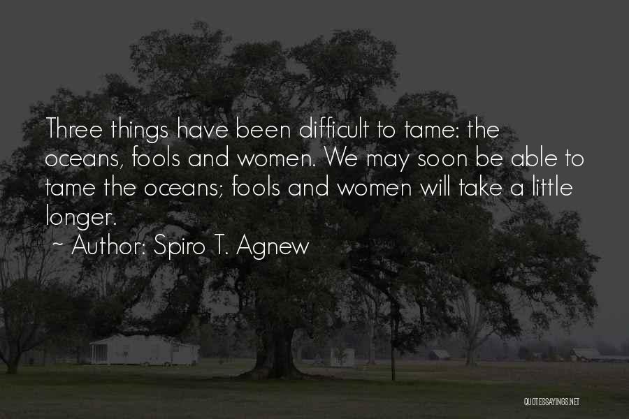 Aqmarr Quotes By Spiro T. Agnew