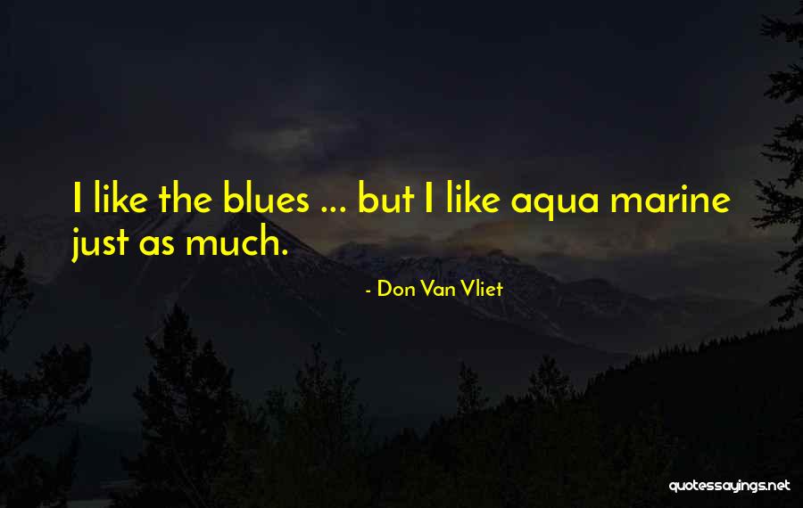 Aqua Quotes By Don Van Vliet Aqua Quotes By Don Van Vliet
