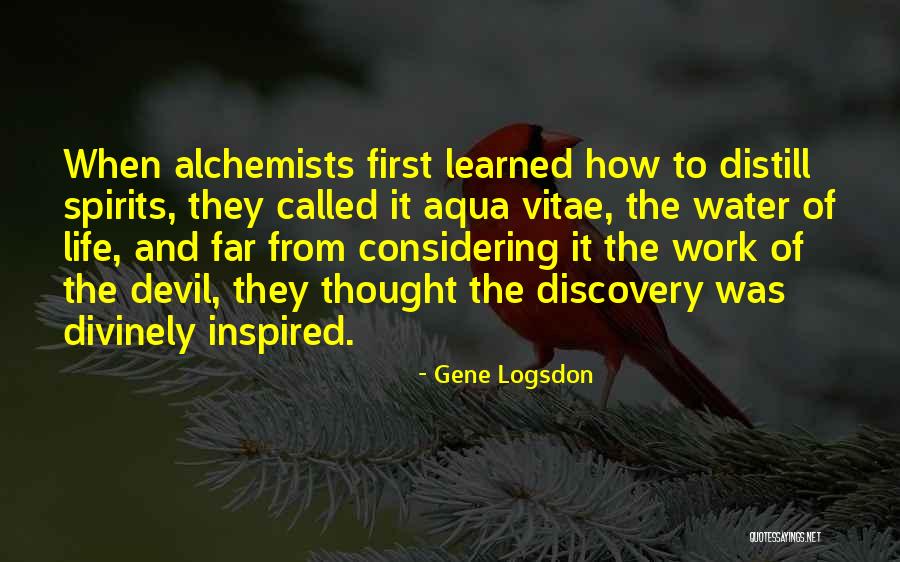 Aqua Quotes By Gene Logsdon Aqua Quotes By Gene Logsdon