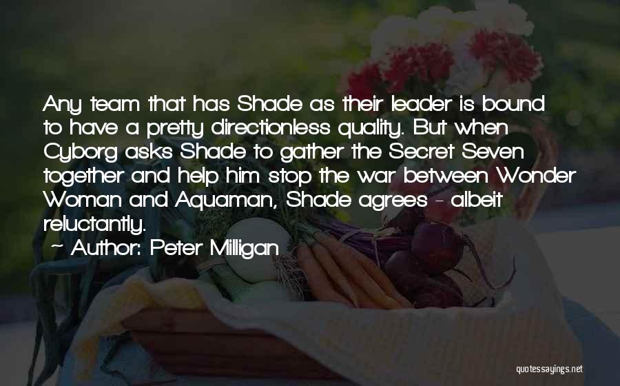 Aquaman Quotes By Peter Milligan