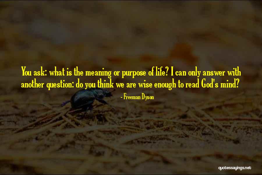 Aquaporins And Adh Quotes By Freeman Dyson Aquaporins And Adh Quotes By Freeman Dyson
