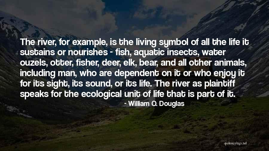 Aquatic Animals Quotes By William O. Douglas