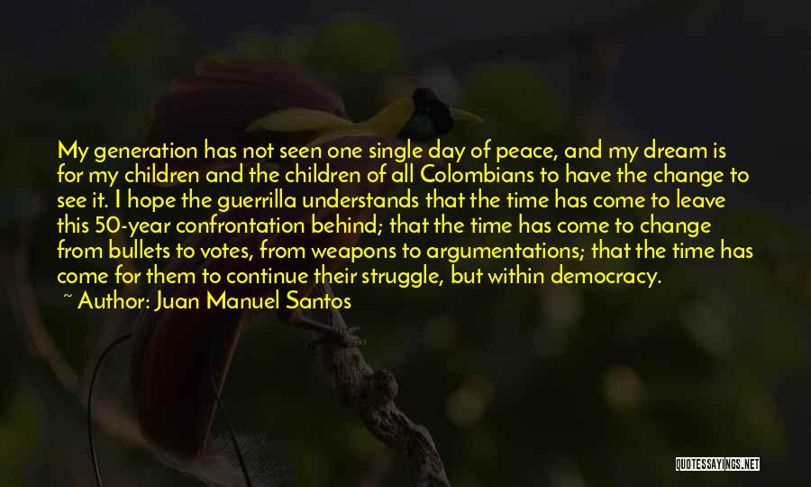 Aquatic Exercise Quotes By Juan Manuel Santos