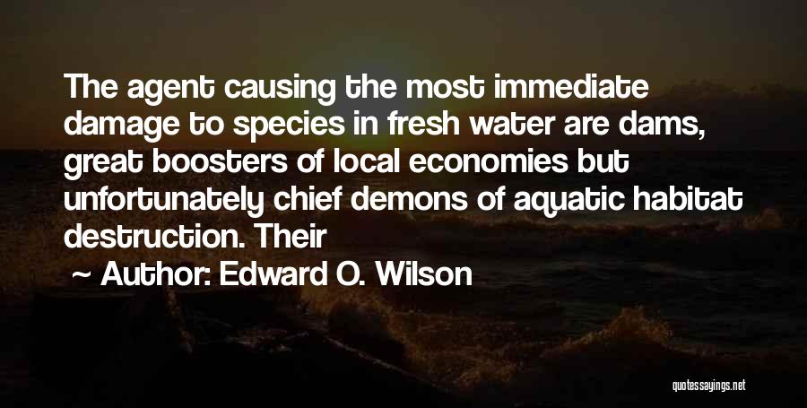 Aquatic Quotes By Edward O. Wilson