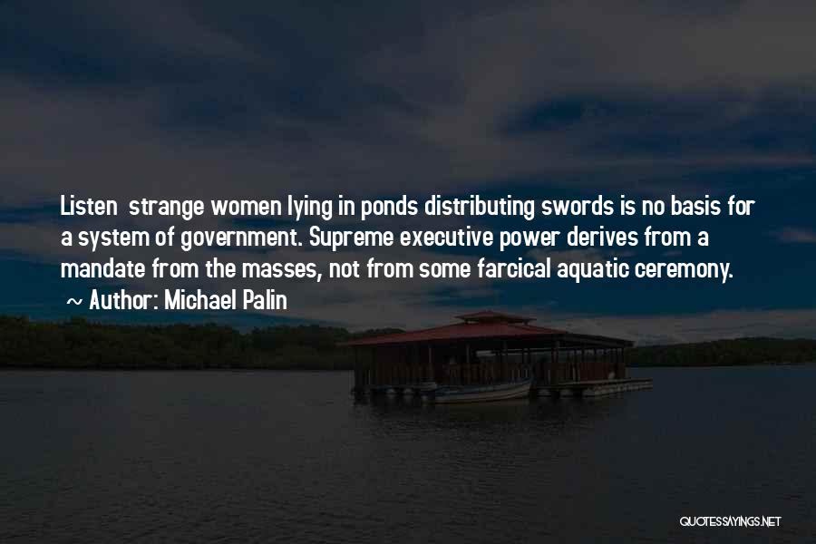 Aquatic Quotes By Michael Palin