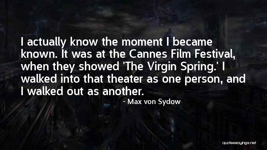 Aqueelah Ligonde Quotes By Max Von Sydow Aqueelah Ligonde Quotes By Max Von Sydow