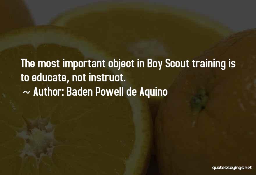 Aquino Quotes By Baden Powell De Aquino