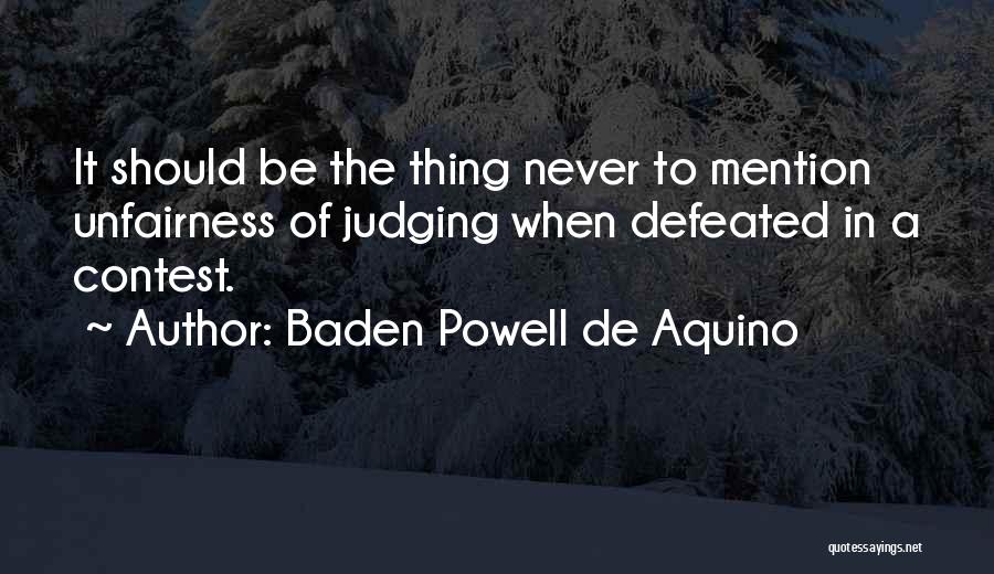 Aquino Quotes By Baden Powell De Aquino