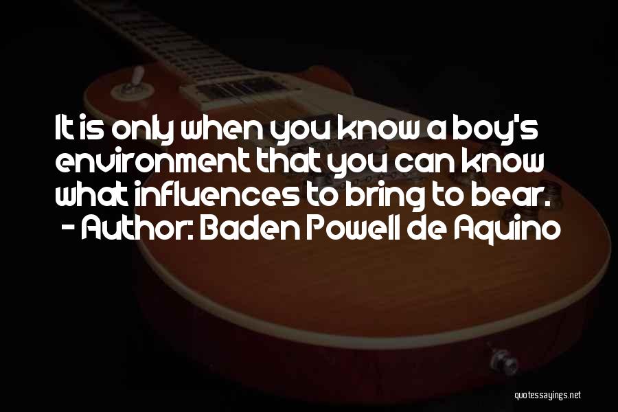 Aquino Quotes By Baden Powell De Aquino