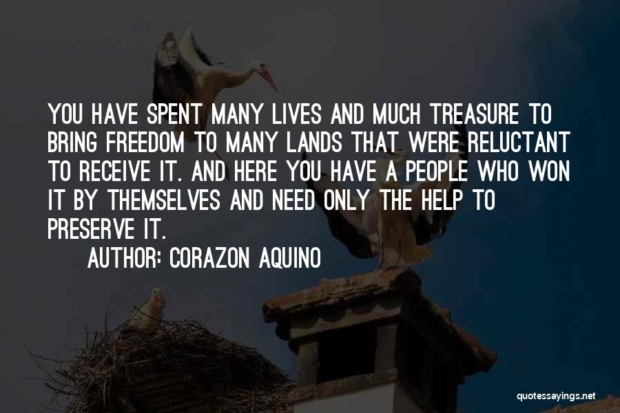 Aquino Quotes By Corazon Aquino